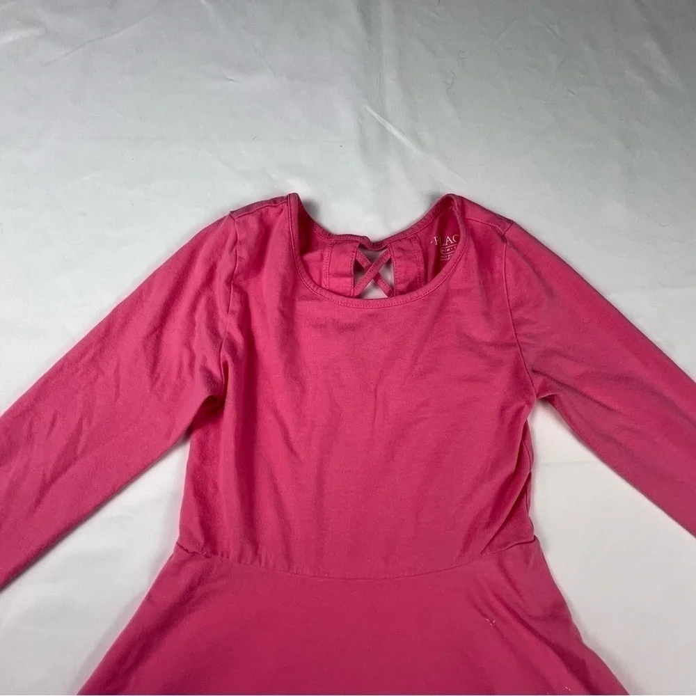 The Children’s Place - Girl’s Casual Dress - Pink - Medium (7/8)